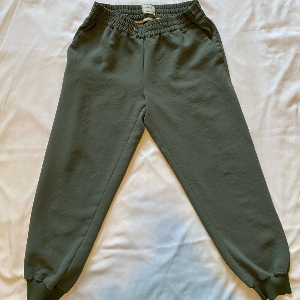 Wilfred Women’s Olive Green Joggers